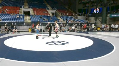 100 lbs Cons. Sub-quarters - Ben Kinney, Pennsylvania vs Nathan Dornin, California