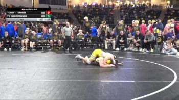 157 lbs Semis - Ty Christensen, Don Bosco vs Tommy Tanner, Hinton