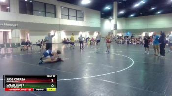 220 lbs Round 2 (16 Team) - Jude Correa, MAWA Red vs Caleb Beaty, Raw (Raleigh)