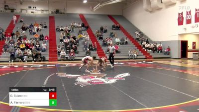 141 lbs Rr Rnd 1 - Gaven Suica, Edinboro vs Anthony Ferraro, Edinboro