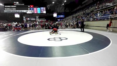 155 lbs Cons. Sub-rd Of 16 - Joanna Henry, TX vs Isabella Giza, WI