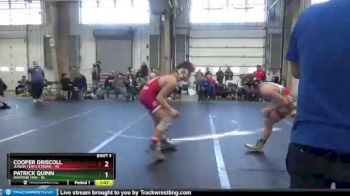 140 lbs Round 2 (4 Team) - Cooper Driscoll, Junior Terps Xtreme vs Patrick Quinn, Diamond Fish