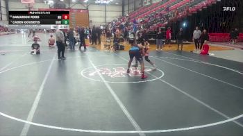 184 lbs Quarterfinal - Caden Gousetis, Unattached vs Damarion Ross, Northern Illinois