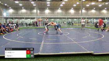 140 lbs Prelims - Zachary Lang, Indy All Stars vs TJ Bunn, Great Lakes Wrestling Club