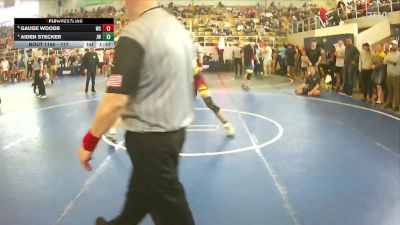 177 lbs Semifinal - Gauge Woods, Unattached vs Aiden Stecker, Jv Warriors
