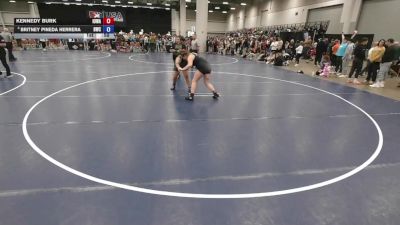 190 lbs Cons. Sub-semis - Kennedy Burk, Iowa vs Britney Pineda Herrera, Bison Wrestling Club