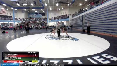 107G Cons. Round 3 - Brailey Sterling, Bonneville Girls vs Jasmin Fedaie, Canyon Ridge Girls