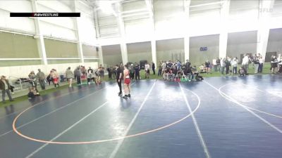 165 lbs Semifinal - Tucker Roybal, Cougars Wrestling Club vs Liam Eller, Sanderson Wrestling Academy