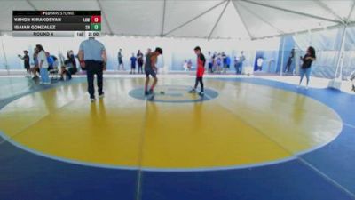 115 lbs Round 4 - Isaiah Gonzalez, SoCal Hammers vs Vahgn Kirakosyan, LAWC