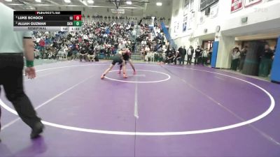 Boys 120 lbs Semifinal - Alijah Guzman, Silver Creek Boys vs Luke Schoch, Los Gatos Boys