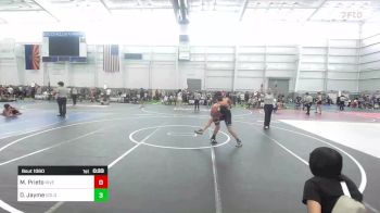 130 lbs 5th Place - Michael Prieto, Riverside Rascals vs Demetri Jayme, Gold Rush Wrestling