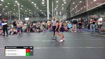 72 lbs Round 4 (8 Team) - Crew Mussleman, U2 Upstate Uprising Blue vs Griffin Doroshenko, Mat Assassins White