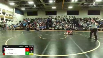 106 lbs Champ. Round 1 - Michael Young, Madras vs Jak Hopkes, Tillamook