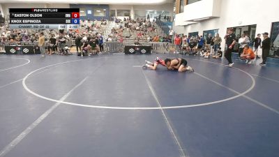 126 lbs Champ. Rd Of 32 - Easton Olson, Sanderson Wrestling Academy vs Knox Espinoza, Surfside X