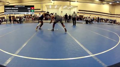 165 lbs Cons. Round 1 - Quintez Pratt, Wilmington College vs Lameck Maulidi, Grand Valley State University Club