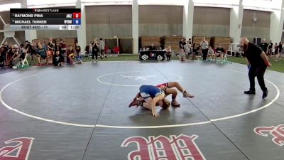 71 lbs 1st Place Match - Raymond Pina, Arizona vs Michael Turner, Wyoming