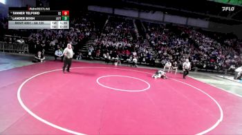 6A 120 lbs 1st Place Match - Lander Bosh, Layton vs Tanner Telford, Corner Canyon