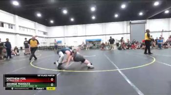 145 lbs Finals (8 Team) - Matthew Foil, NC Pride Elite vs George Maholtz, Palmetto State Academy Gold