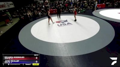 155 lbs Placement Matches (16 Team) - Eduarda Rodrigues, OCWA-FR vs Jamie Micallef, BAWA-FR