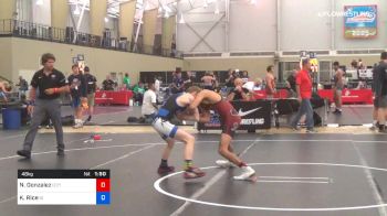 48 kg Consi Of 8 #2 - Nicholas Gonzalez, Izzy Style vs Kyle Rice, Idaho (HND)