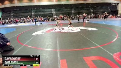 64-67 lbs Round 3 - Rylee Owens, Greenwave Youth Wrestling vs Thiago Sanchez, Nevada Elite Wrestling