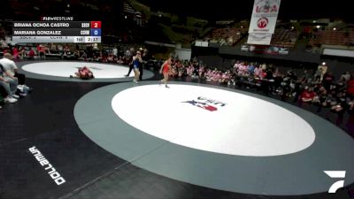 115 lbs Briana Ochoa Castro, SCVWA - Santa Clara Valley Wrestling Association vs Mariana Gonzalez, CVWA - Central Valley Wrestling Association