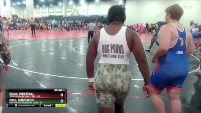 285 lbs Round 4 (16 Team) - Gerald Logan, Dog Pound Wrestling Club vs Dylan Powell, Team Michigan Blue - DEV