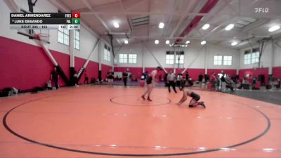 165 lbs Cons. Round 4 - Luke Desando, Palomar College vs Daniel Armendarez, Fresno City College