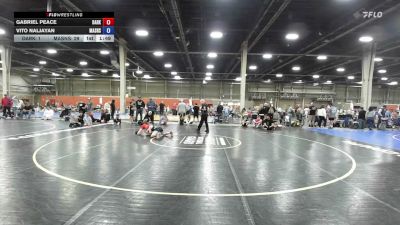 90 lbs Rr Rnd 5 - Gabriel Peace, Dark Horse - BK8 vs Vito Naljayan, Mat Assassins - BK8