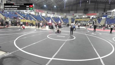82 lbs Semifinal - Karson Jaramillo, Dragon Wrestling CO vs Ryder Walston, Team Champs (MT)