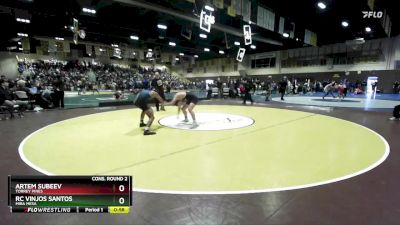 138 lbs Cons. Round 2 - Artem Subeev, Torrey Pines vs Rc Vinjos Santos, Mira Mesa