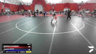 70 lbs Cons. Semi - Gavin Schoenoff, WI vs Ava Barber, IL