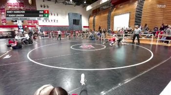 150 lbs Cons. Round 3 - Kash Lenzen, Douglas vs Grey Hamilton, Evanston