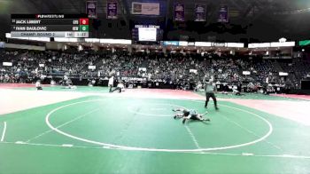 55 lbs Champ. Round 2 - Jack Libert, CFD2 vs Ivan Baulovic, HEW1