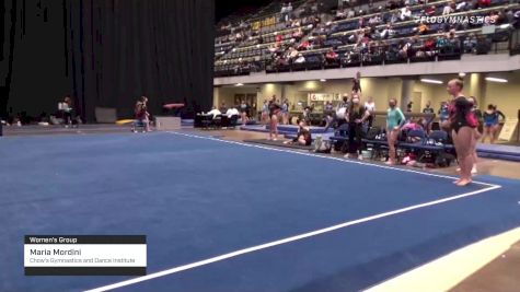 Maria Mordini - Women's Group, Chow's Gymnastics and Dance Institute - 2021 Women's Xcel Region 4 Championships