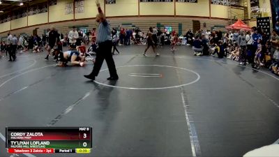 119-145 lbs Round 1 - Ty`liyah Lofland, Milford Mill Wrestling vs Cordy Zalota, Malvern Prep