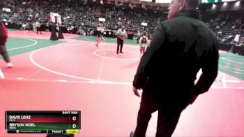 95 lbs Champ. Round 1 - Bryson Noel, NBHA vs Davis Lenz, FSJ3