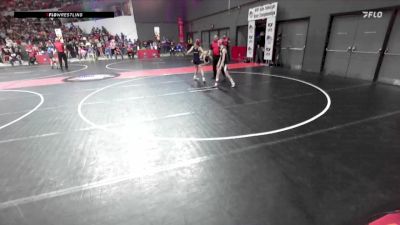 85 lbs Quarterfinal - Aubree Schweiner, Waupaca vs Payten Jagodzinski, Gillett/Suring