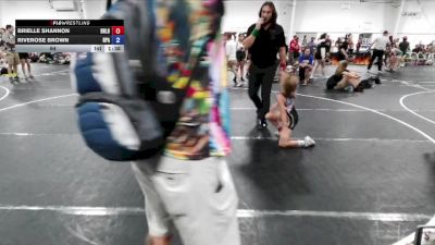 64 lbs Round 3 (3 Team) - Brielle Shannon, R&R Ladies Black vs Riverose Brown, RPA