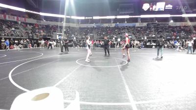 130.8 lbs Semifinal - Trinity Butler, Combative Sports vs Margaret Burrier, Evergreen Wrestling Club