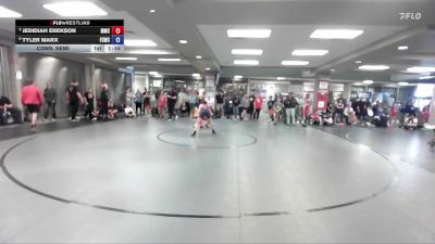 88 lbs Cons. Semi - Jedidiah Erekson, McCall Wrestling Club vs Tyler Marx, Fighting Squirrels Wrestling Club