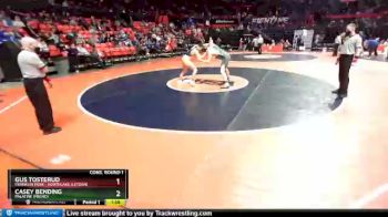 3 lbs Cons. Round 1 - Gus Tosterud, Franklin Park - Northlake (Leyden) vs Casey Bending, Palatine (Fremd)