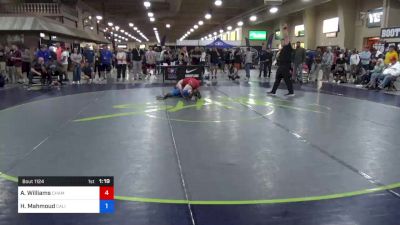 71 kg Rnd Of 128 - Alex Williams, Champions Wrestling Club vs Hashim Mahmoud, California