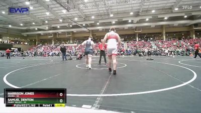 225 lbs Round 2 - Samuel Denton, Caney Valley vs Harrison Jones, Salina