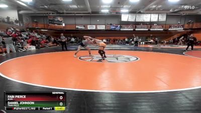 157 lbs Semifinal - Daniel Johnson, Twin Falls vs Fabi Pierce, Buhl