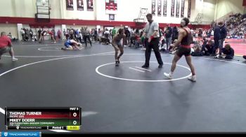 125 lbs Cons. Round 5 - Mikey Doerr, Southwestern Oregon Community College vs Thomas Turner, Pacific (OR)