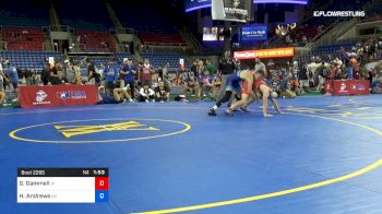 182 lbs Cons 8 #2 - Griffin Gammell, Iowa vs Harley Andrews, Oklahoma