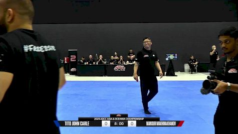 Mansur Makhmakhanov vs Tito John Carle 2025 ADCC Asia & Oceania Championship
