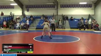 110 lbs Round 3 - Troy Moe, Buffalo vs Eli Clem, Sheridan