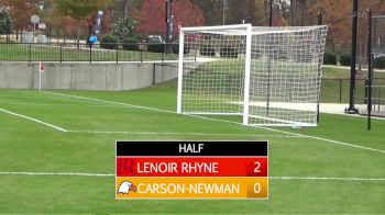 Replay: Carson-Newman vs Lenoir-Rhyne -  SF | Nov 10 @ 11 AM